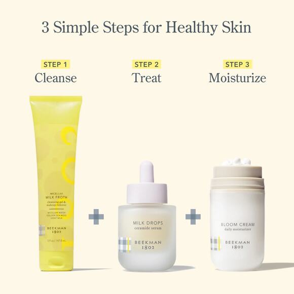 Beekman 1802 NIB Bloom Cream Niacinamide Daily Hydrating Moisturizer Face Cream - Picture 4 of 10